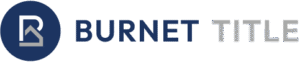 burnet logo with navy font